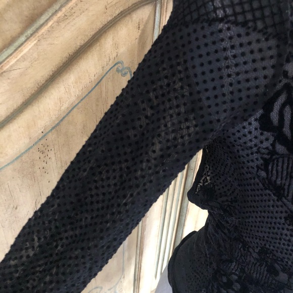 Zara Sheer Bodysuit - Picture 3 of 4